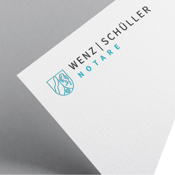 Neues Logo zum Amtswechsel in der Sozietät Dr. Wenz und Dr. Schüller