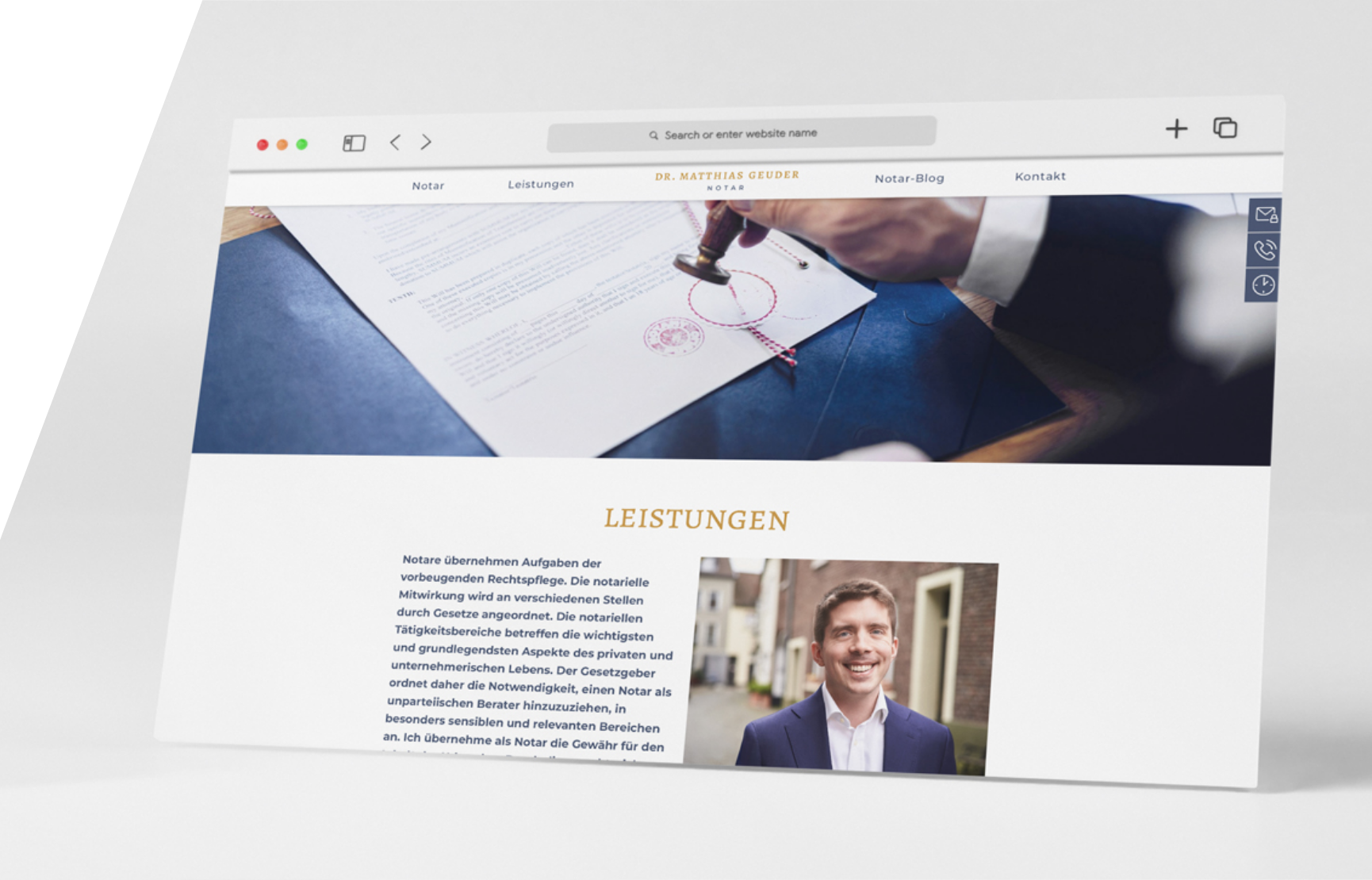 Referenzen Notar Geuder Leistungen