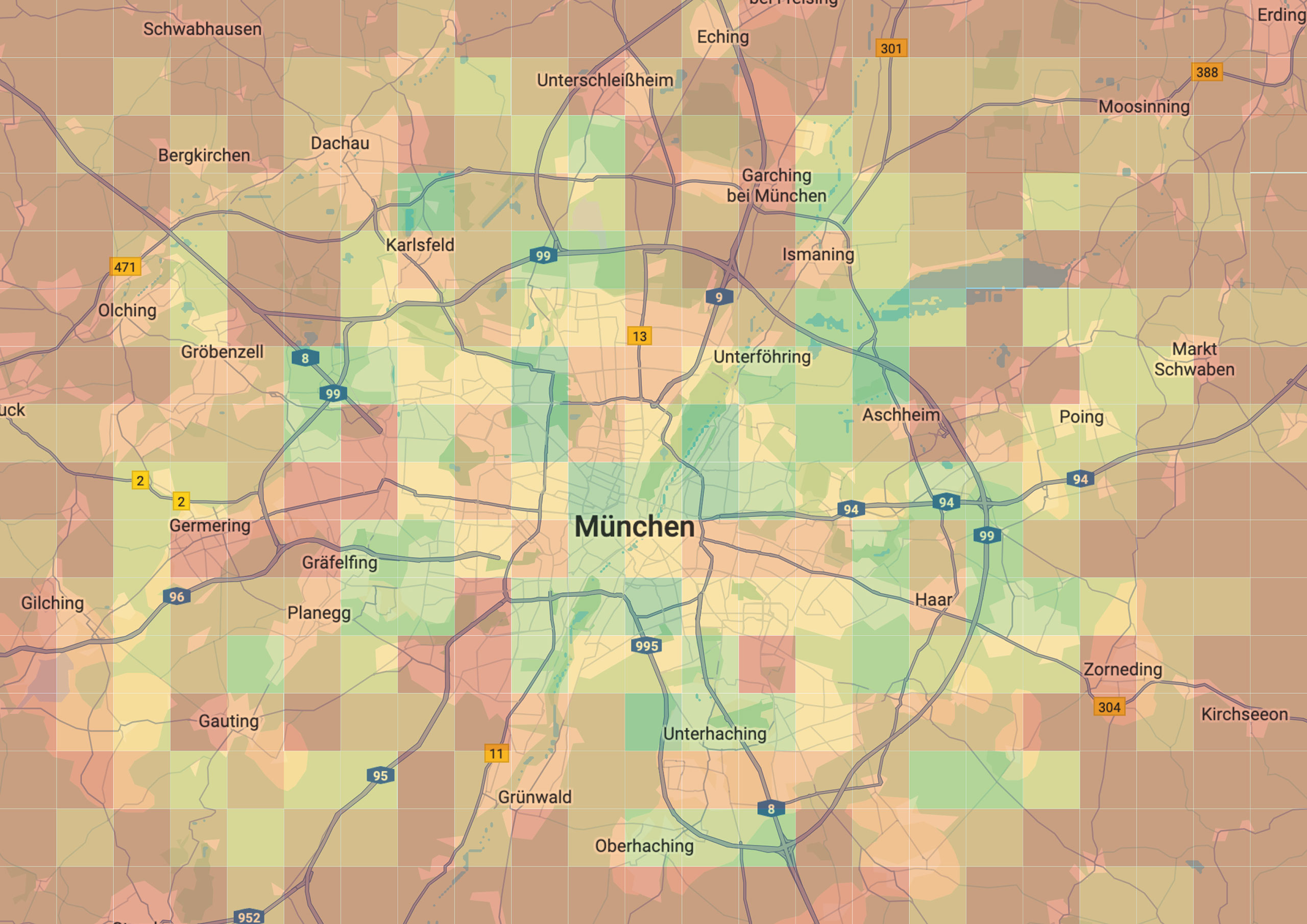 local-seo-fuer-notare-anwaelte-sichtbarkeit-ohne-optimierung Die Karte zeigt die eingeschränkte lokale Auffindbarkeit eines Notars in München ohne Local SEO – und verdeutlicht das ungenutzte Potenzial für mehr Sichtbarkeit in der Region.